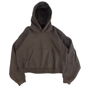 John Elliott SAMPLE Hoodie Black Cropped Sz S